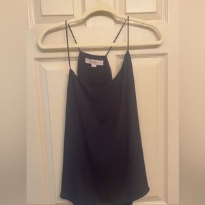 Blank silk tank top